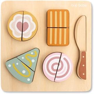 Brinquedo De Madeira Kit Lanchinho Com Corte Büp Baby