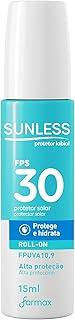 Protetor Solar Labial Sunless Hidratante FPS30 15ml
