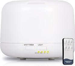 Umidificador de Ar AVIBES Difusor e Aromatizador Ultrassônico com LED 7 Cores e Purificador de Ambiente Portátil 300ml