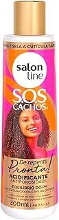 Salon Line, Acidificante, SOS Cachos, De Repente Pronta, Vegano - Para Cabelos Cacheados e Crespos, 300ml