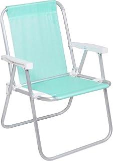 Bel - cadeira alta lazy aluminio sannet verde - mormaii