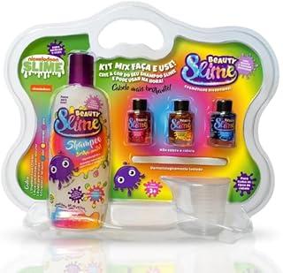 Kit Mix Faça e Use Colorido Shampoo Beauty Slime 200ml