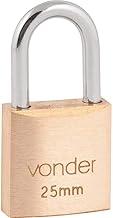 Vonder, Cadeado De Latão 25 Mm, Encartelado.