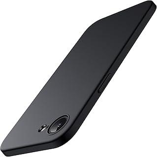 JETech Capa para iPhone 17e (2026) / iPhone 16e, Proteção Total da Lente da Câmera, Case Protetora de TPU Macio para Telefone, Acabamento Fosco, Capinha de à Prova de Choque (Preto)