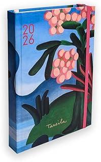 AGENDA PLANNER 2026 TARSILA DO AMARAL DIÁRIA PEQUENA O LAGO TECA PAPELARIA
