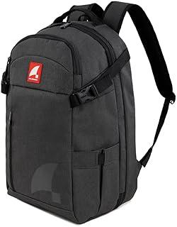 Mochila para Viagem ALLABARD TENERIFF, para Notebook até 18, Abertura 180 Graus Tipo Mala, Anatômica com Alças e Costado Acolchoados