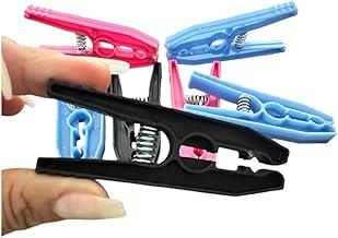 60 Prendedores de Plastico para Varal, Pregador De Roupa Premium Forte Colorido Reforçado