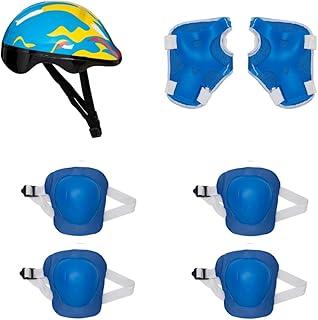 Zippy Toys Kit de Proteção Azul, 7 Peças, Recomendado Para Crianças Acima de 3 anos, Material de Ótima Qualidade e Durabilidade Perfeito para Recreação e Diversão Garantida