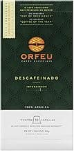 Orfeu Café Descafeinado 10 Cápsulas Compatível com Nespresso®, 100% Arabica, Torra Média, 50g