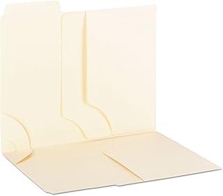 Smead Pasta de seção SuperTab 3 em 1, aba 1/3 corte grande, tamanho letra, Manila, 12 por pacote (11904)