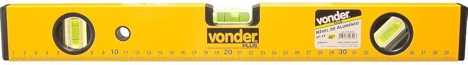 Nível De Alumínio 14" Vonder Plus.