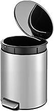 Powermaid Lixeira Redonda Slim com Pedal - Inox - 3 Litros