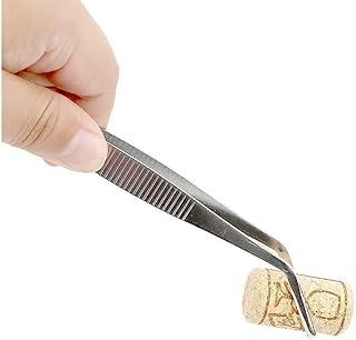 Pinça Profissional Curva 25 Cm Aço Inoxidável