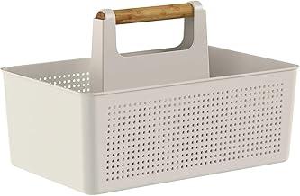 Ou Organizador Multiuso 8L Bege Linha Flow