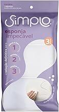 Esponja de melamina impecável 3 peças - Simplo