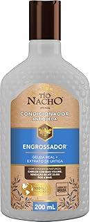 Tío Nacho Condicionador Engrossador Antiqueda para Cabelos Finos com Geleia Real e Capilgross – Mais Volume, Espessura e Força Capilar 200ml