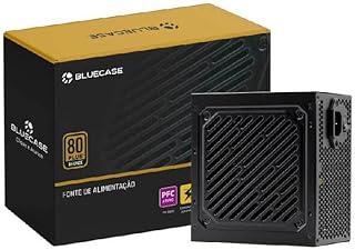 Fonte de Alimentação BlueCase PS/2 400W 80 Plus bronze, ATX, C/Caixa, C/Cabo, Preto - BLU400R-82E