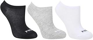 Kit 3 Pares Meia Sapatilha Infantil Polo London Club, Cano Curto Baixo Algodão Confort Respirável Unissex