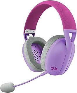 HEADSET GAMER REDRAGON IRE PRO, WIRELESS, DRIVERS DE 40 MM, ROXO