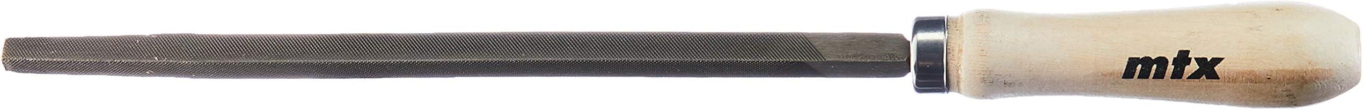 Mtx Lima Triangular 200 Mm 8 Pol Cabo De Madeira