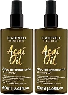 Cadiveu Professional Acai Oil, Óleo de Tratamento, 2 Unidades de 60ml com 24.02% de desconto por R$ 68,31 na amazon