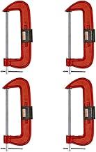 Kit 4 Grampos Tipo C Marceneiro Leve 8 Polegadas Starfer