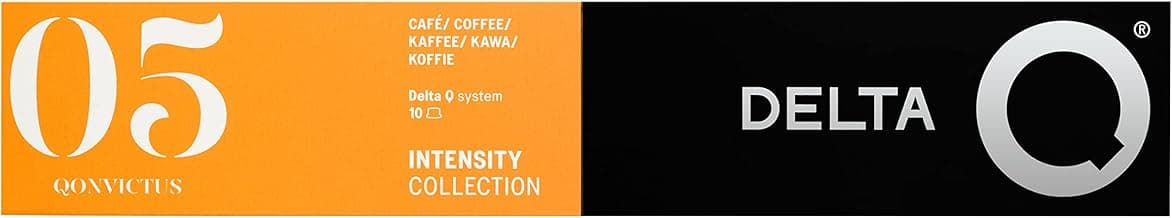 Delta Q Cápsulas De Café Qonvictus - Intensidade 5 com 10.04% de desconto por R$ 26,62 na amazon