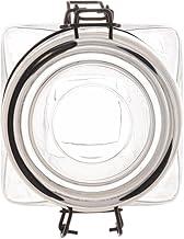 LYOR - Pote Hermético Vidro C/Metal Preto 1,330L