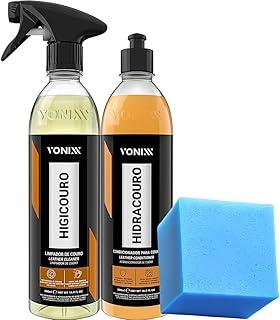 Kit Limpeza E Hidratação De Banco De Couro Hidracouro Higicouro Vonixx
