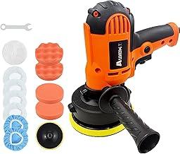 Politriz Automotiva Profissional 125mm 750W – Lixadeira e Polidor Automotivo Multifunção 220V, Para Polimento de Carro, Moto, Barco e Superfícies Diversas com Kit Completo de Acessórios