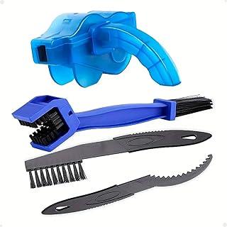 Kit Máquina e Escovas para Limpeza Corrente Bicicleta Bike Lorben 4 Peças-GT6353