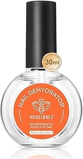 modelones Nail Dehydrator, 30 ml Nail Prep Dehydrator for Press Ons/Acrylic Nails/Gel Polish, Acid Free Natural Prep Dehydrate Acrylic Supplies com 10% de desconto por R$ 44,99 na amazon