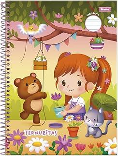 Kit de Cadernos de Caligrafia, Foroni, Ternuritas, 80 Folhas, Pacote com 4