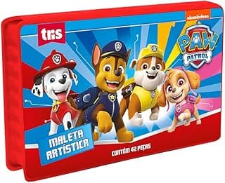 Maleta Artistica Patrulha Canina 42 Pecas com 32.71% de desconto por R$ 32,58 na amazon