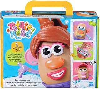Potato Head, Conjunto de Brinquedo, Kit Batatas Expressivas - Conjunto com Corpo e 32 Acessórios - A partir de 2 Anos