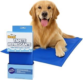 Tapete Refrescante para Pets M – 50×60 cm | Tapete Gelado com | Ideal para Cães e Gatos | Conforto, Frescor e Bem-Estar