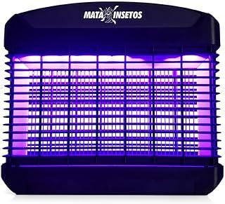 Armadilha Mata Mosquitos Elétrico Premium 2000V Grade Intercalada Mata Até Maruim Feito no Brasil