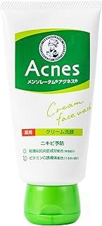 Mentholatum Acnes Creamy Wash - Sabonete facial cremoso para pele oleosa e com acne