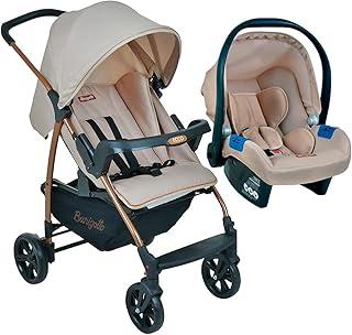 Burigotto Carrinho de Bebê com Bebê Conforto Ecco, Mon Amour