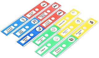 Lâminas Preparadas para Microscópio Educativo Infantil Ensino Crianças 12 Peças de FC6072