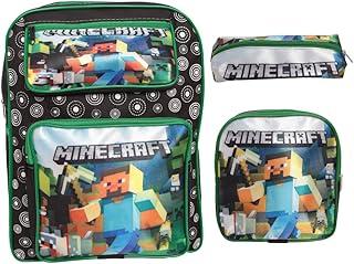 Kit Mochila Infantil Masculina Costas Média Com Lancheira