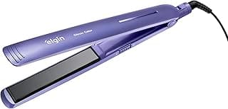 Prancha Alisadora Glossy Color Elgin Tourmaline íon, Trava de segurança Roxo, Chapinha - Bivolt com 15.02% de desconto por R$ 50,14 na amazon