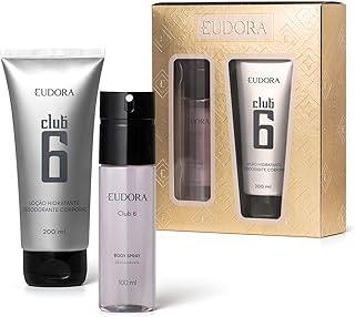 Eudora Club 6 Kit Body Spray Loção Corporal (2 Produtos)