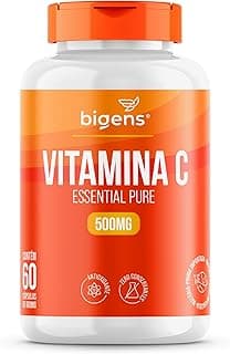 Vitamina C Essential Pure 500mg, 60 Cápsulas, Biogens