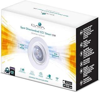 Gaya Spot Direcionável CCT Smart 5W 350 Lúmens IP20 Bivolt Redondo