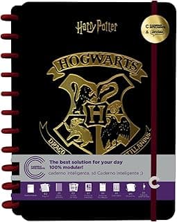 Caderno Inteligente, Grande, Harry Potter, 200x275 mm, 80 Folhas