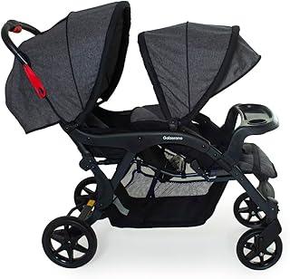 Carrinho para Gemeos Doppio II Grafite - Galzerano 1475