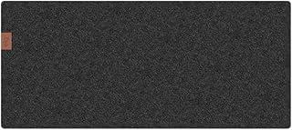 ELG, Mousepad Desk Mat MPEXL-DG, Feltro Premium, Porta-copo em Courino, 900x400x3mm