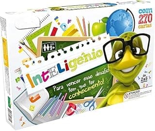 Jogo Inteligênio, Jogo de Tabuleiro Educativo, para 2 a 6 Jogadores, 9+ Anos com 15.56% de desconto por R$ 37,99 na amazon