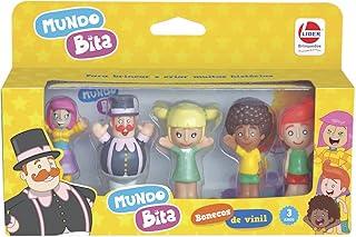 Lider Brinquedos BONECOS DEDOCHE TURMA BITA, Multicor